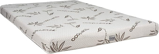 RecPro RV Bunk Bed Mattress Memory Foam Mattress 6" Gel Infused w/Bamboo