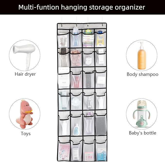 SAVERHO Hanging Shoe Organizer, Over The Door Shoe Organizer