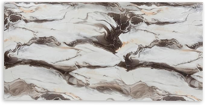 Roundhill Furniture Cavira Modern Faux Marble Dining Table