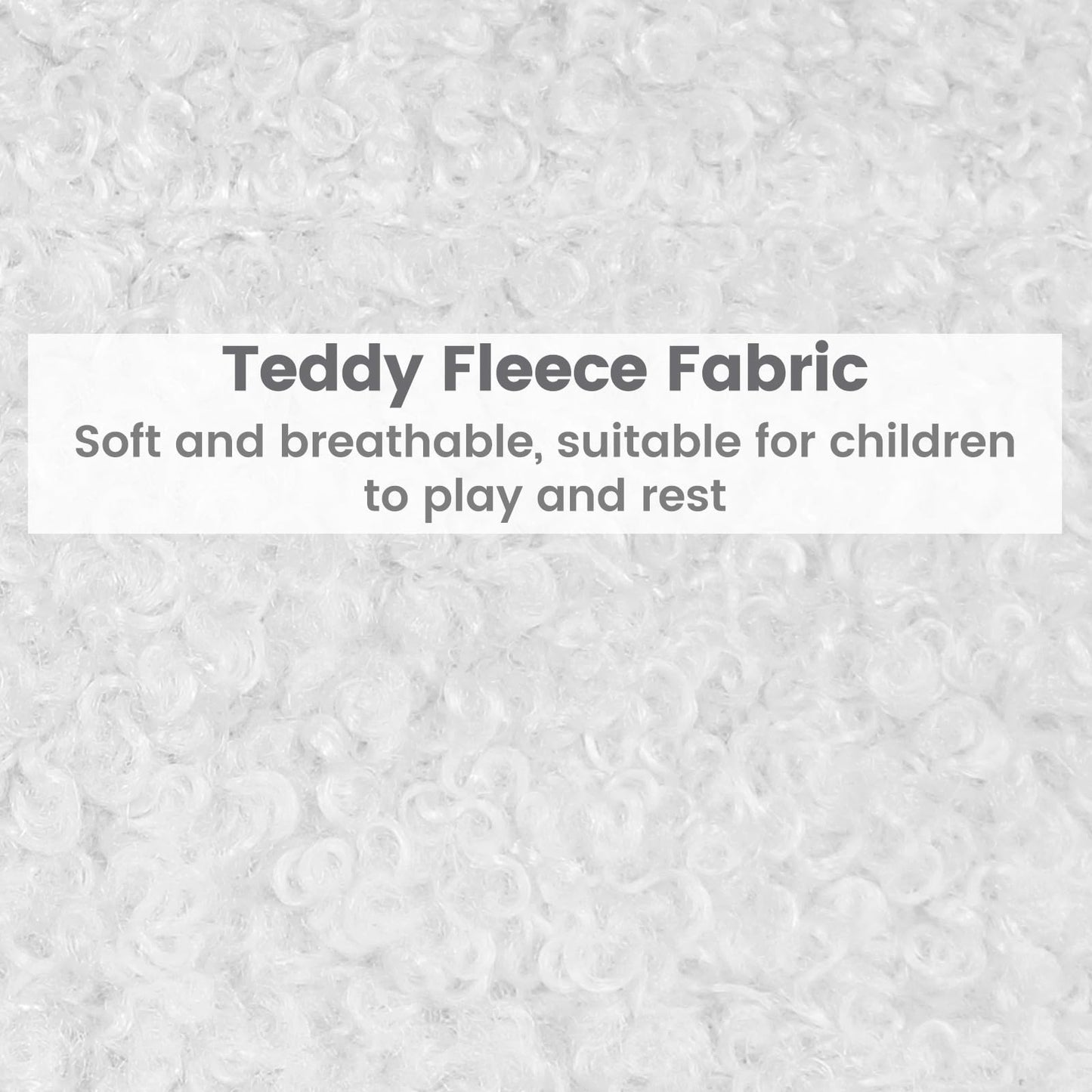 INFANS Kids Sofa, 2 Seat Soft Thick Upholstered Couch with Plush Fabric Solid Wooden Frame, Armrest Chair Lounge for Playroom Kids Boys Girls