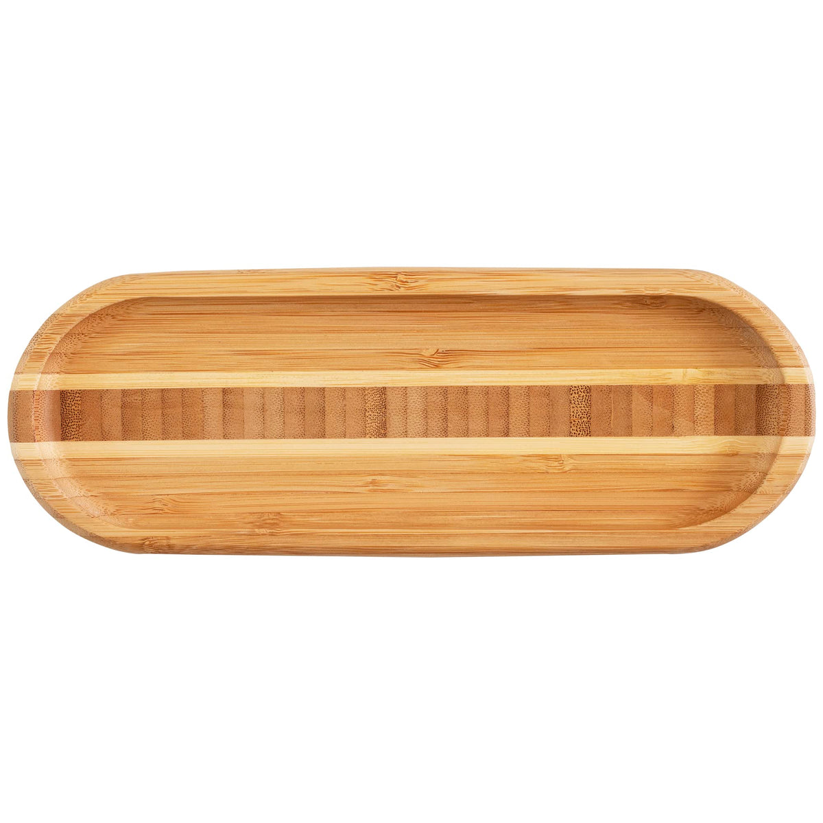 Totally Bamboo Catch-All Spoon Rest with Inlay Design