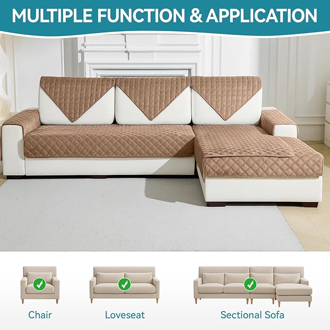 Deep Dream Armrest Covers, Sectional Couch Cover, Sofa Cover, Backrest Covers