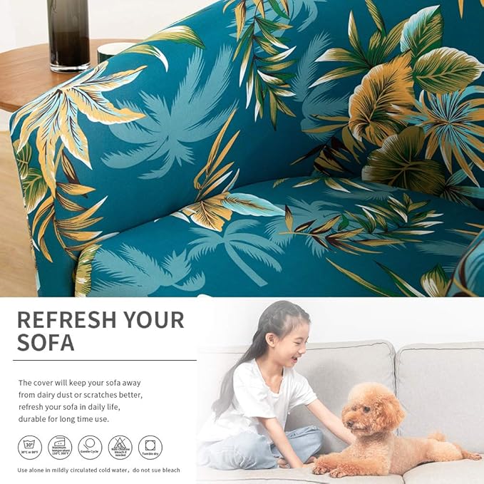 SearchI Club Chair Slipcover Stretch Barrel Chair Covers Printed Tub Chair