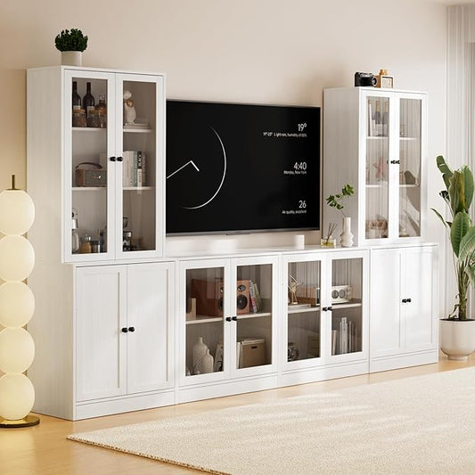 TUSY 71" TV Stand Storage Set