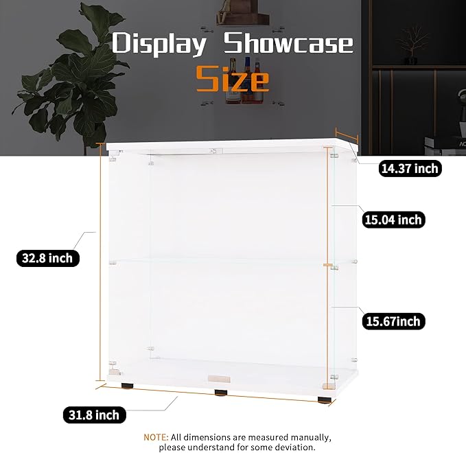 Beauty4U Glass Display Cabinet