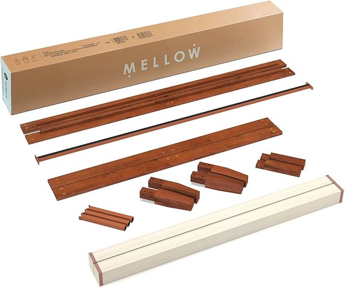 Mellow Naturalista Classic 12 Inch Solid Wood Platform Bed