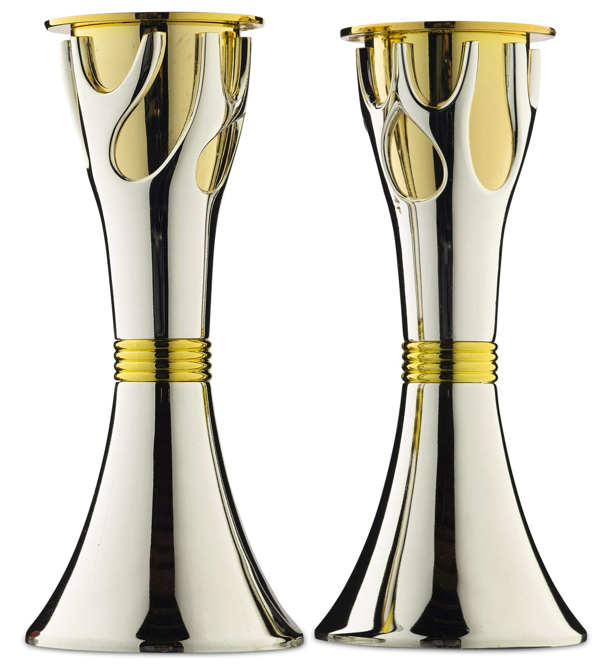 Rite Lite Tree of Life™ Luxury Candlestick Set Beautiful Shabbat Candle holder 4"