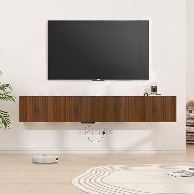 EazeHome 82" Floating TV Stand