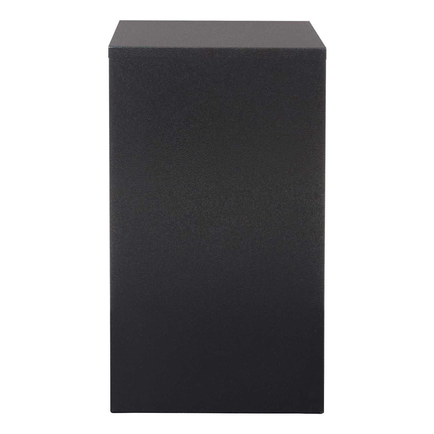 OSP Home Furnishings 2 Drawer Locking Metal File Cabinet, Black