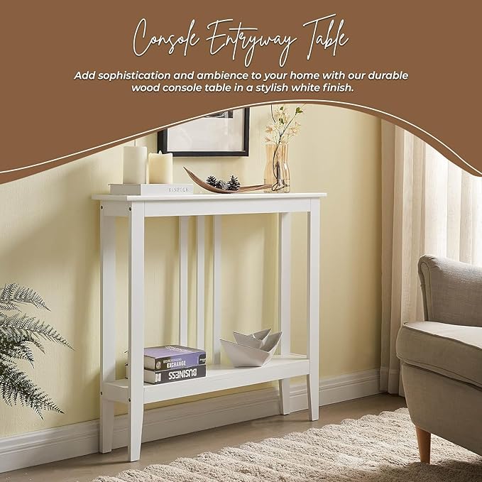 Kings Brand Furniture Narrow Console Table