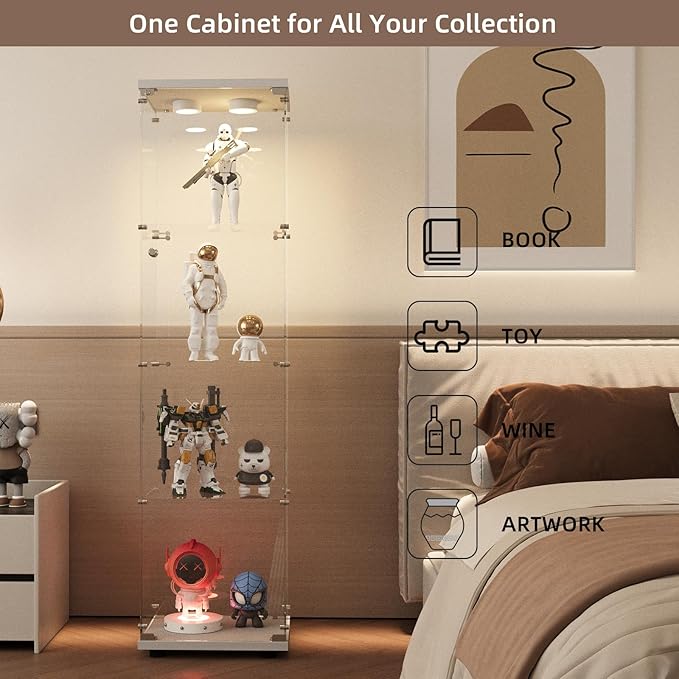 Beauty4U Glass Display Cabinet