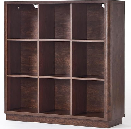 Joaxswe 9 Cube Bookshelf, 40.5" Wide Organizer Bookcase