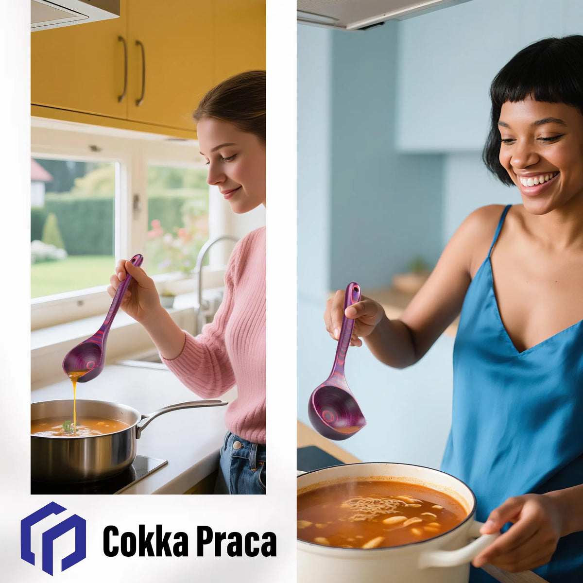 Cokka Praca Kitchen Ladles (Right Hand)