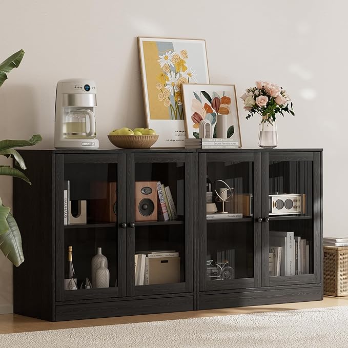 TUSY 71" TV Stand Storage Set