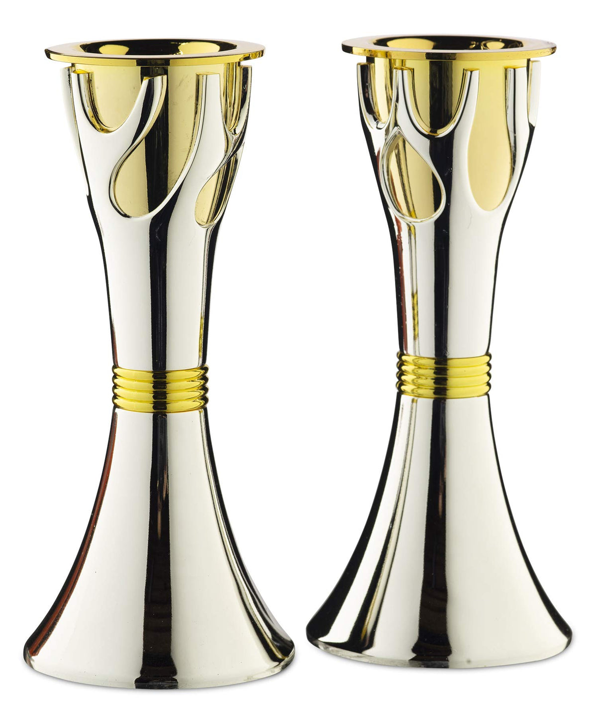 Rite Lite Tree of Life™ Luxury Candlestick Set Beautiful Shabbat Candle holder 4"