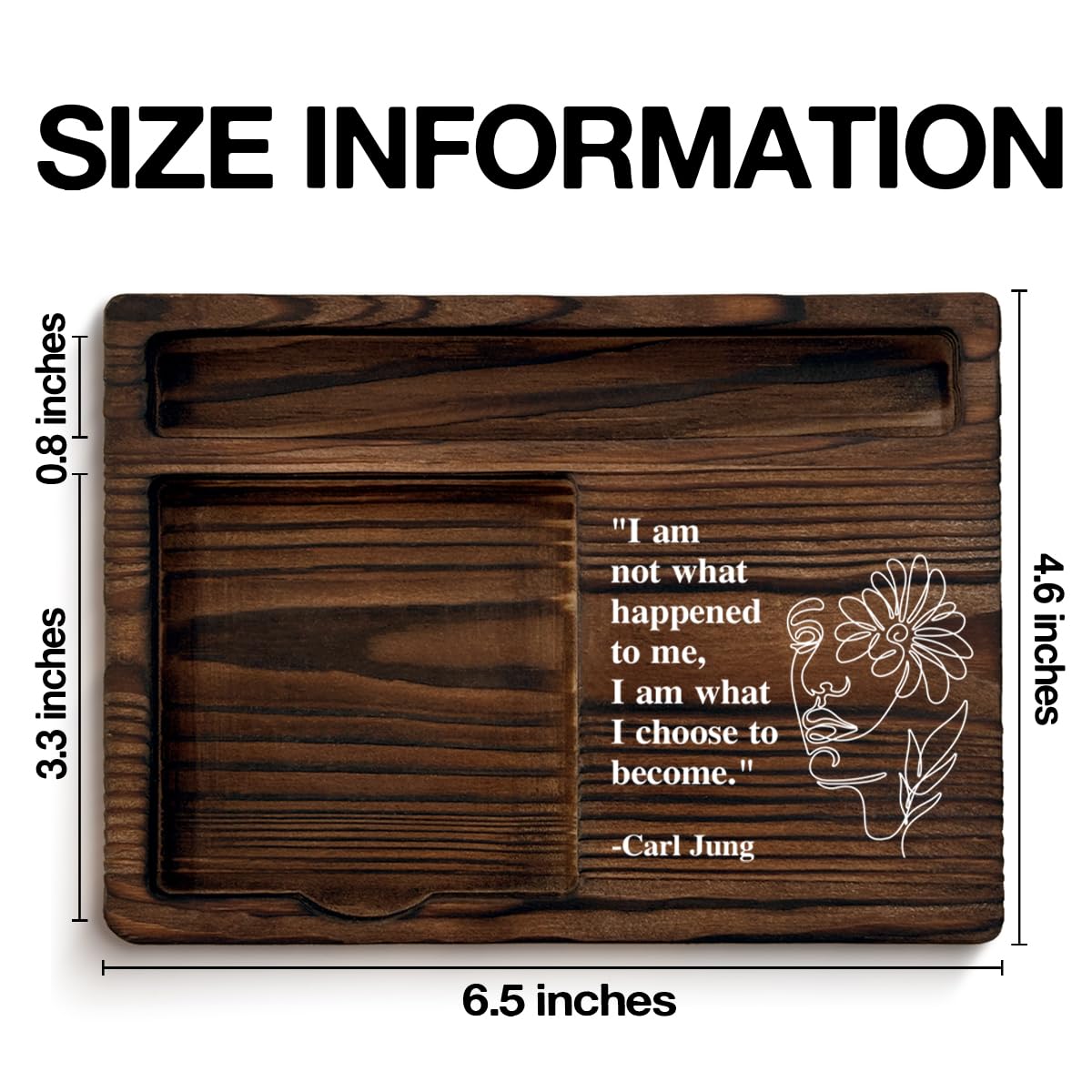 Therapy Office Sticky Note Holder I Am What I Choose to Become Self-Stick Note Pad Holders Therapist Office Desk Decor, Mental Health Gifts for Counselor Psychologist Therapist