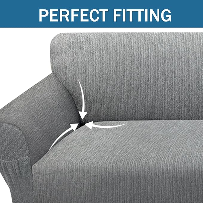 Loveseat Slipcover with 2 Pillow Cover