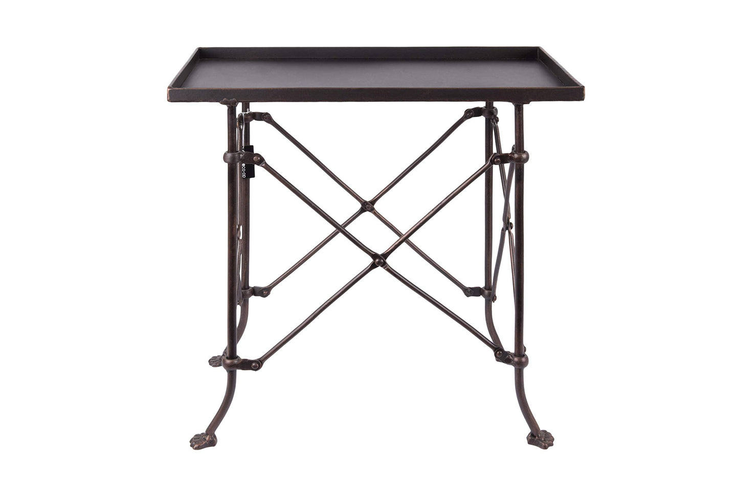 Creative Co-Op Bronze Metal Rectangle Table