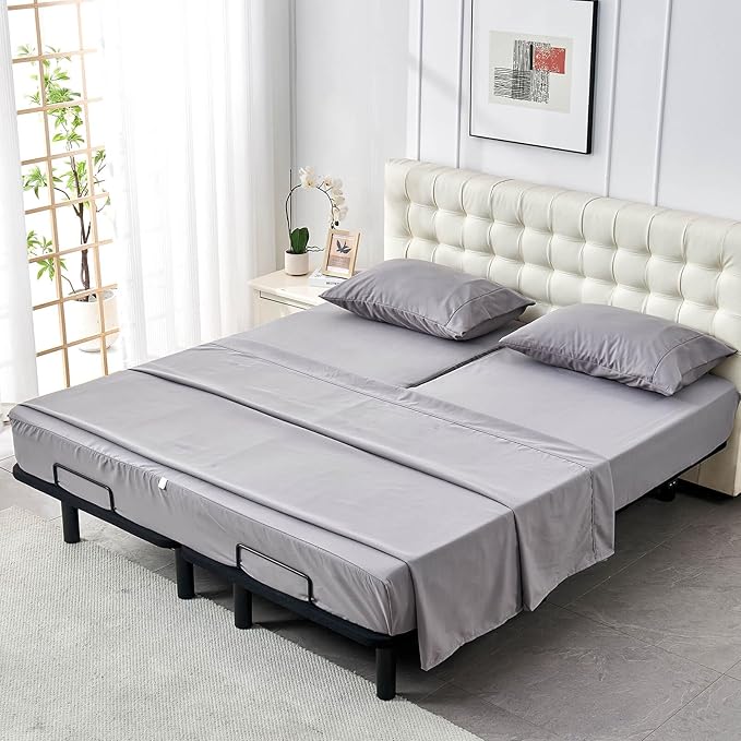 Kingnex 32-34 Split Top King Sheets Sets