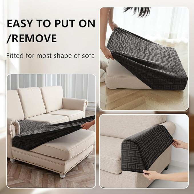 UNBBRRL Stretch Couch Seat Cushion Cover