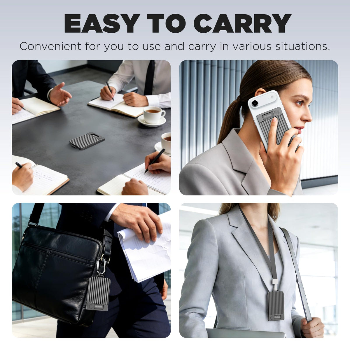 Magnetic Holder for Plaud Note&Plaud Note Pro(2025) with Lanyard&Carabiner,Anti-Scratch Hard Slim PC Portable Protective Case Ai Voice Recorder Accessories