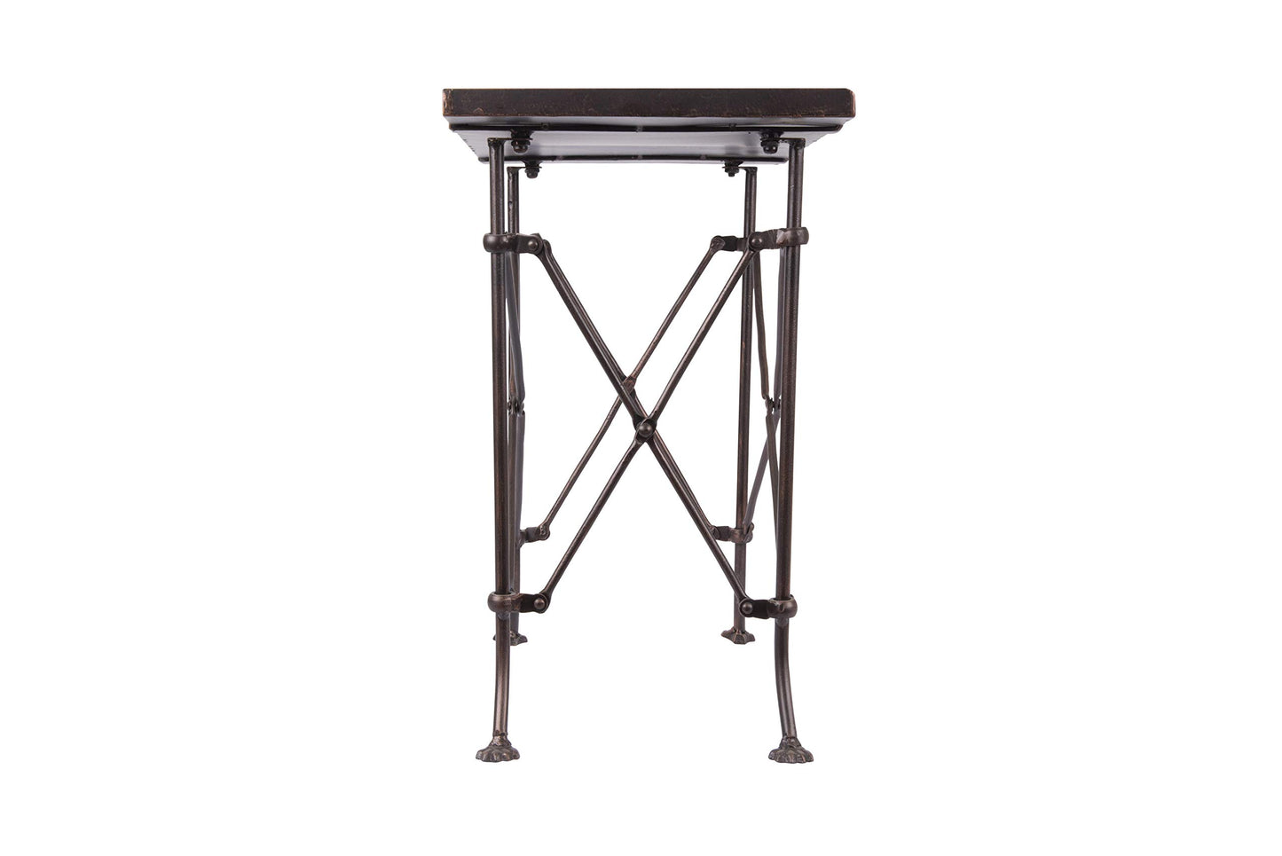Creative Co-Op Bronze Metal Rectangle Table
