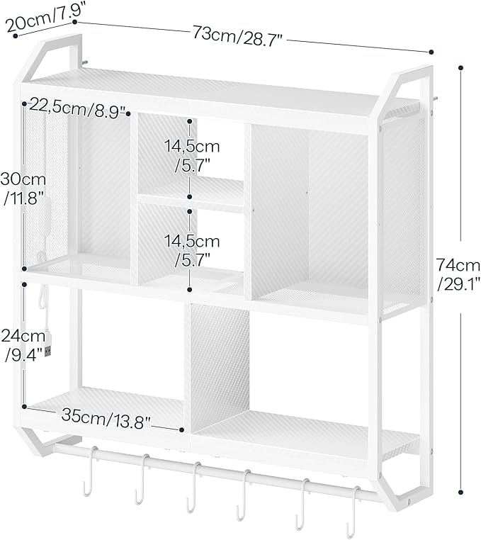 HOOBRO Gaming Floating Shelves