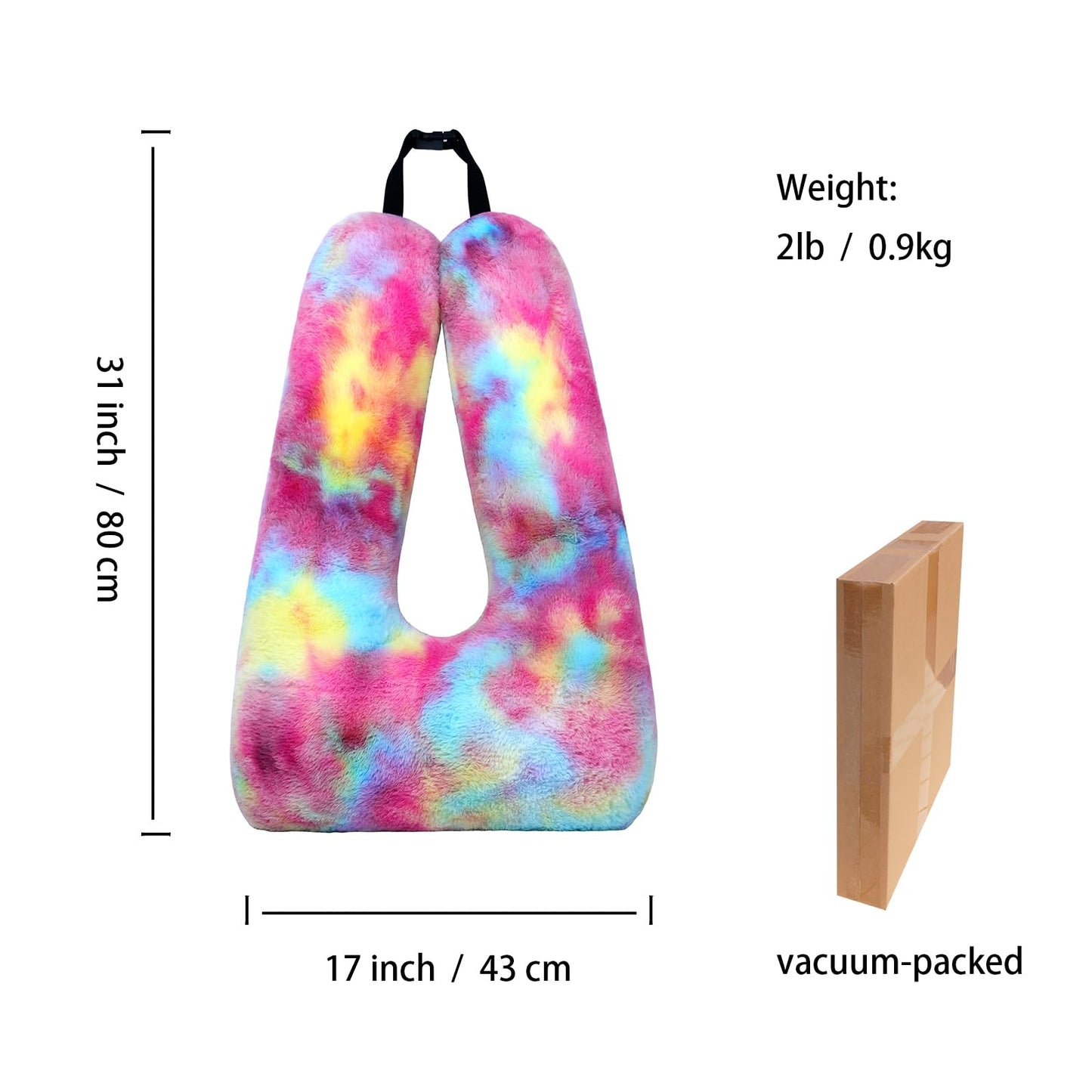 Car Pillow - Soft Adult and Child Car Sleeping Neck Head Support H-Shape Travel Pillow Cushion Car Seat Safety