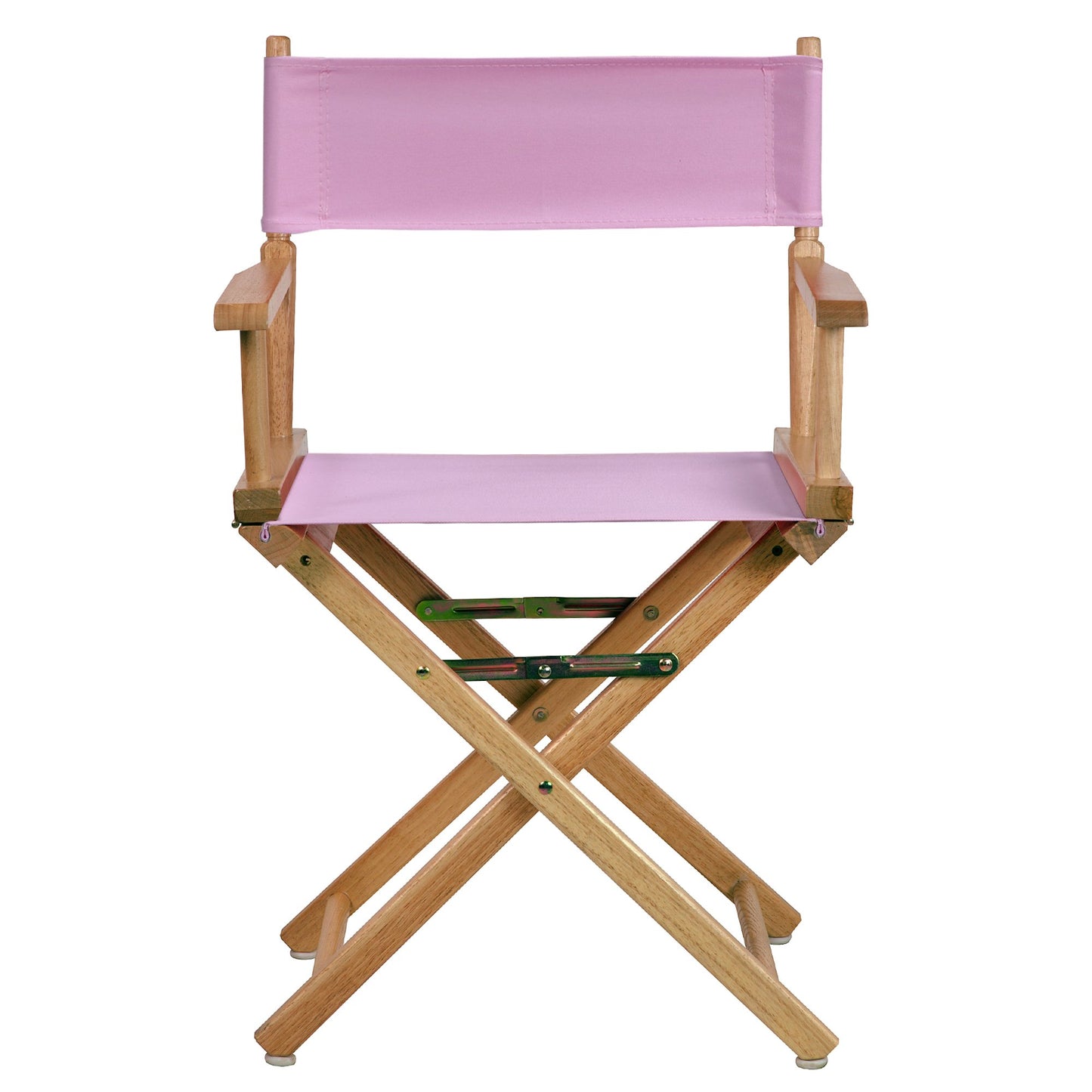 Casual Home 200-00/021-22 Director Chair 18" - Classic Height Natural Frame/Pink Canvas