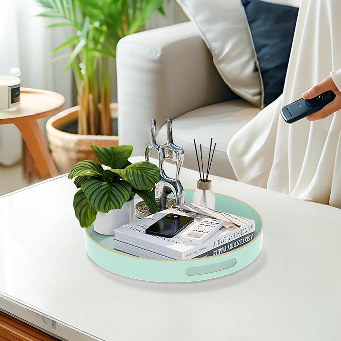 MAONAME Mint Green Decorative Tray