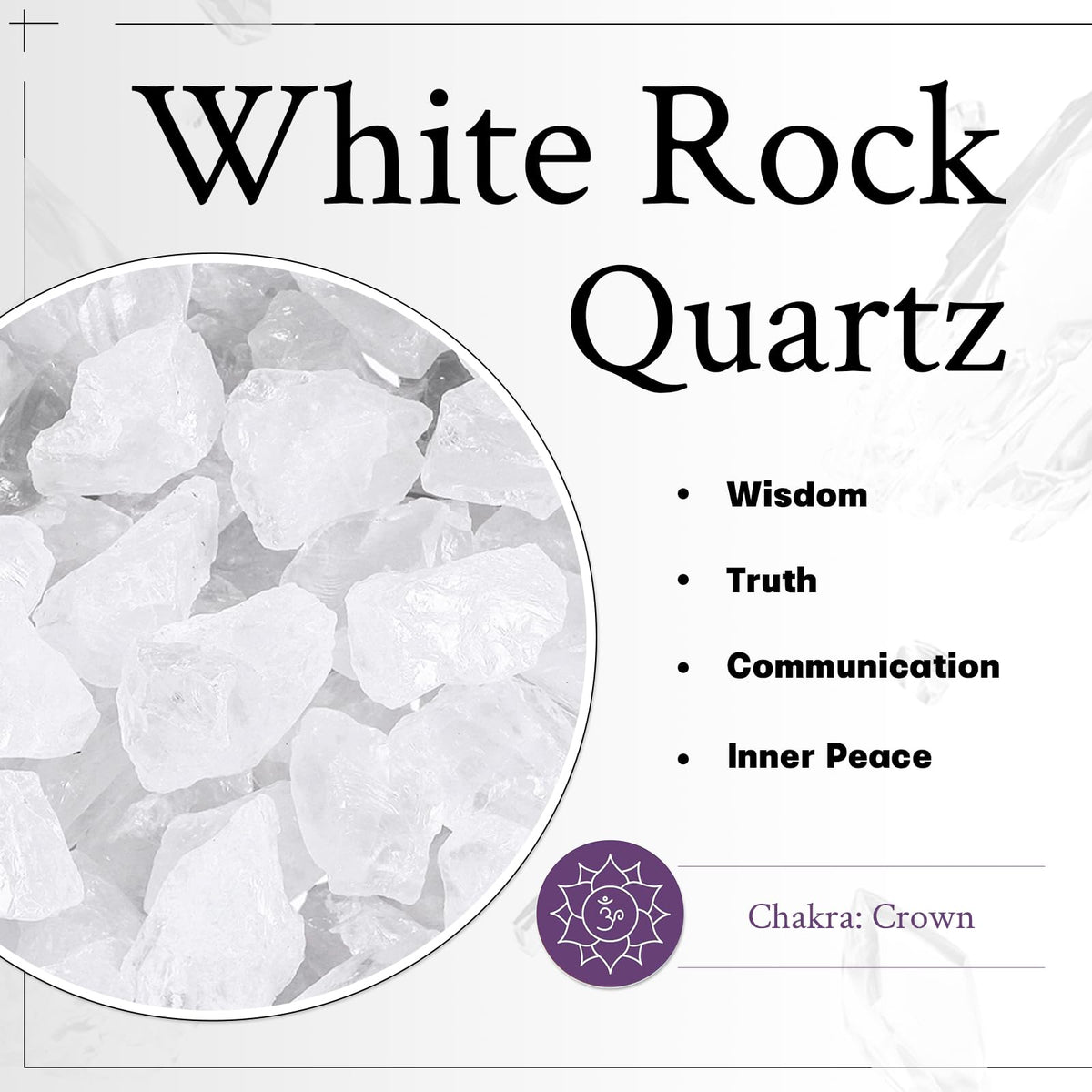 mookaitedecor Natural Clear Quartz Crystal Cluster Mineral Geode Druzy Specimen, 0.55lb-0.88lb