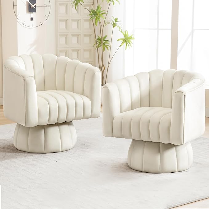 Swivel Accent Barrel Chair