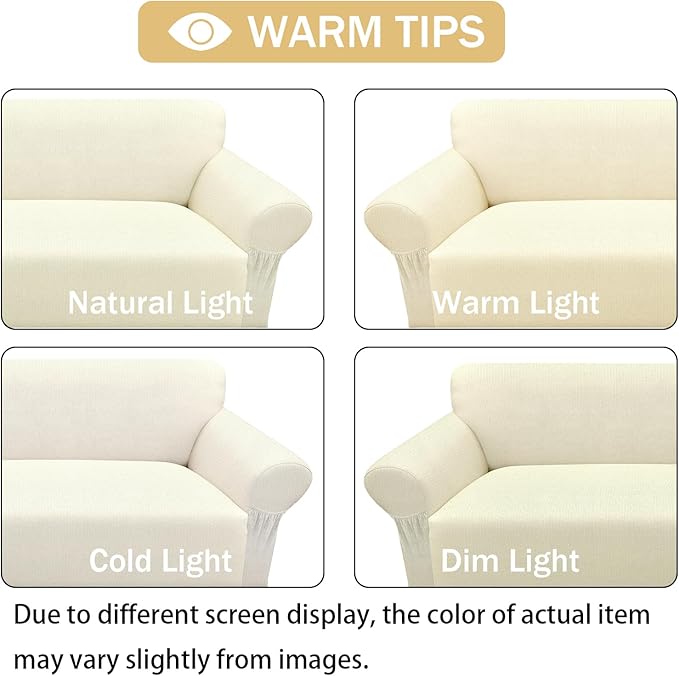 Armchair Slipcover with 1 Pillow Cover