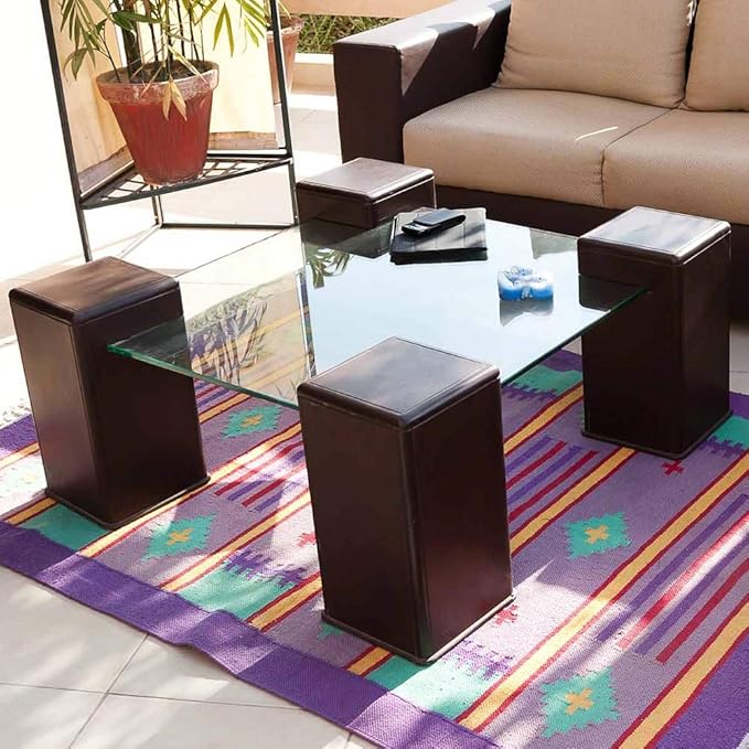 Dulles Glass 34 inch Square Glass Table Top