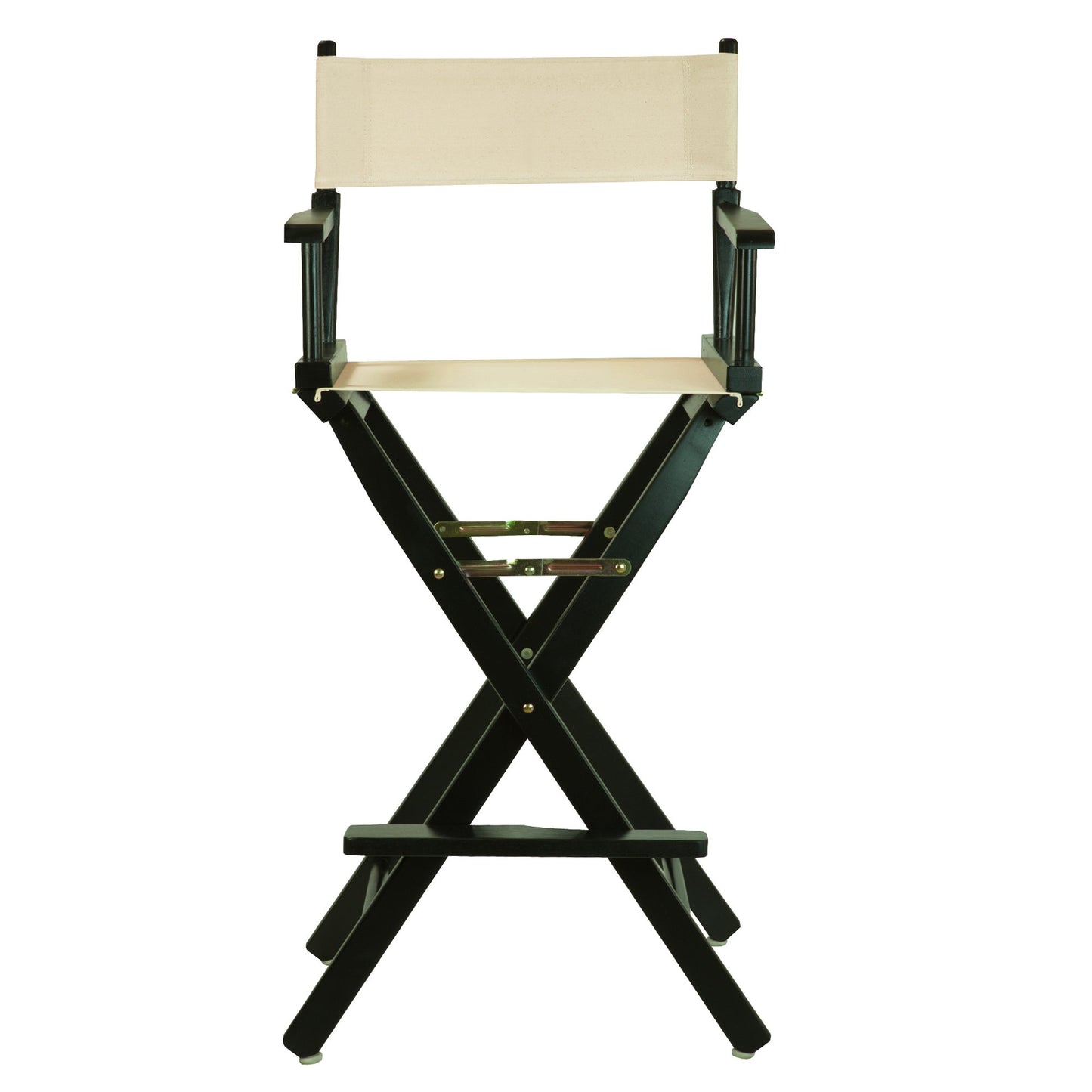 Casual Home 30" Director's Chair Black Frame-with Wheat Canvas, Bar Height