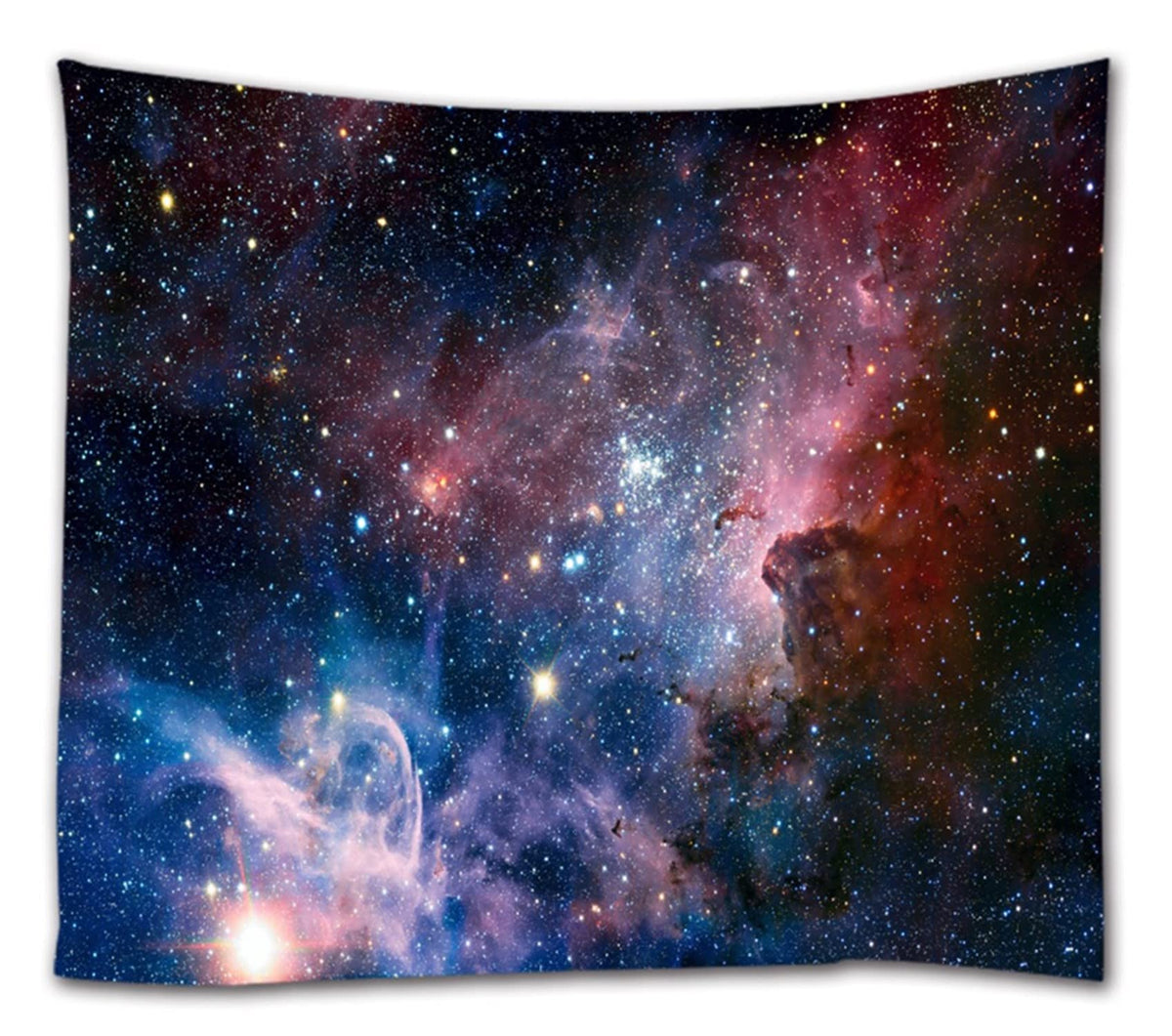 goodbath Large Tapstry, Space Universe Galaxy and Star in Outer Space Tapestries Wall Hangings for Living Room Bedroom Dorm, 90 x 60 Inch, Colorful