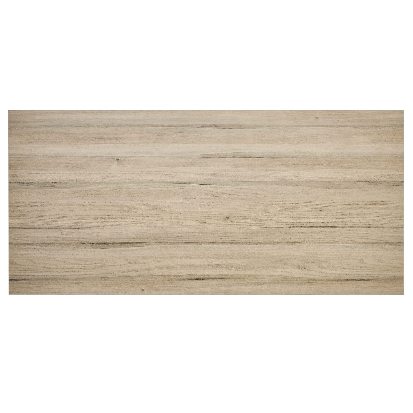 Kaboon 36x24 inches Tabletop, Solid One-Piece Desktop for Sit Stand Desk, Double Desks, L Desk DIY,Wood Countertop Home or Commercial Use,1 inch Thick, Oak