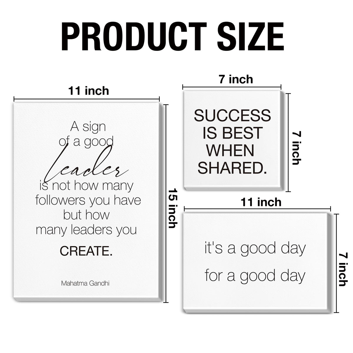 Teamwork Wall Art for Office Motivational Team Office Artwork for Wall Decor Inspirational Modern Posters Set of 6 Framed Leadership Canvas, Team Gifts