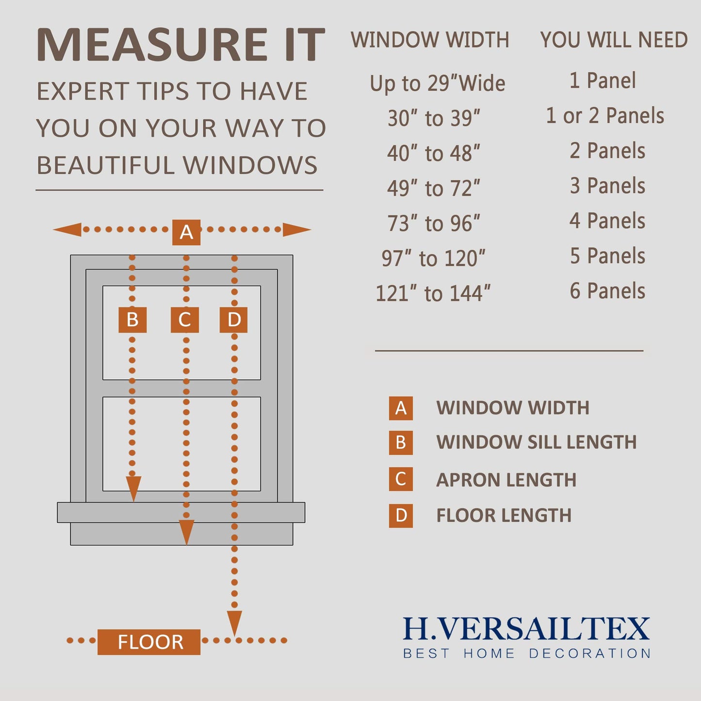 H.VERSAILTEX Blackout Patio Curtains 100 x 96 Inches for Sliding Door Extral Wide Blackout Curtain Panels Thermal Insulated Room Divider - Grommet Top, 8' Tall by 8.5' Wide - Ivory/Cream