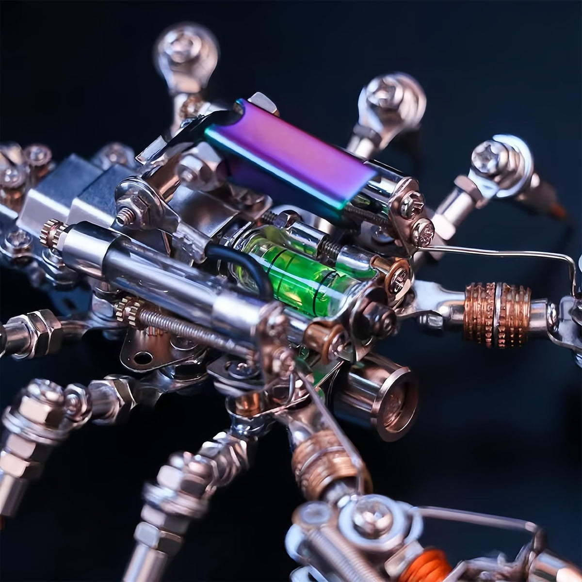 Adult 3D Metal Puzzle, Punk Scorpion Metal Model Set, 3D Puzzle Mechanical Insect Building Blocks, Fun DIY Assembly,high-end Men's Gifts.