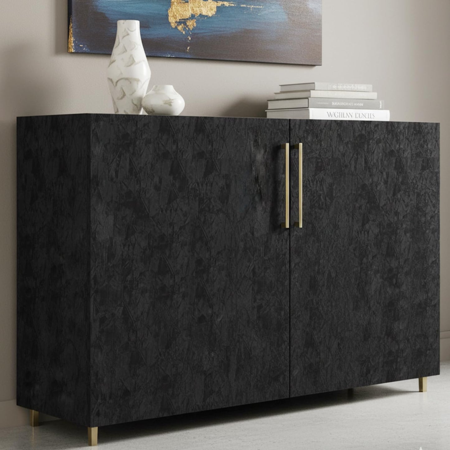 ReWallpaper Black Contact Paper Peel and Stick Soft Flocked Velvet Wallpaper Self Adhesive Removable Wall Paper for Cabinets Shelves Drawer Jewelry Box Liner Closet Matte DIY Home Decor 17.5in x 6.5ft