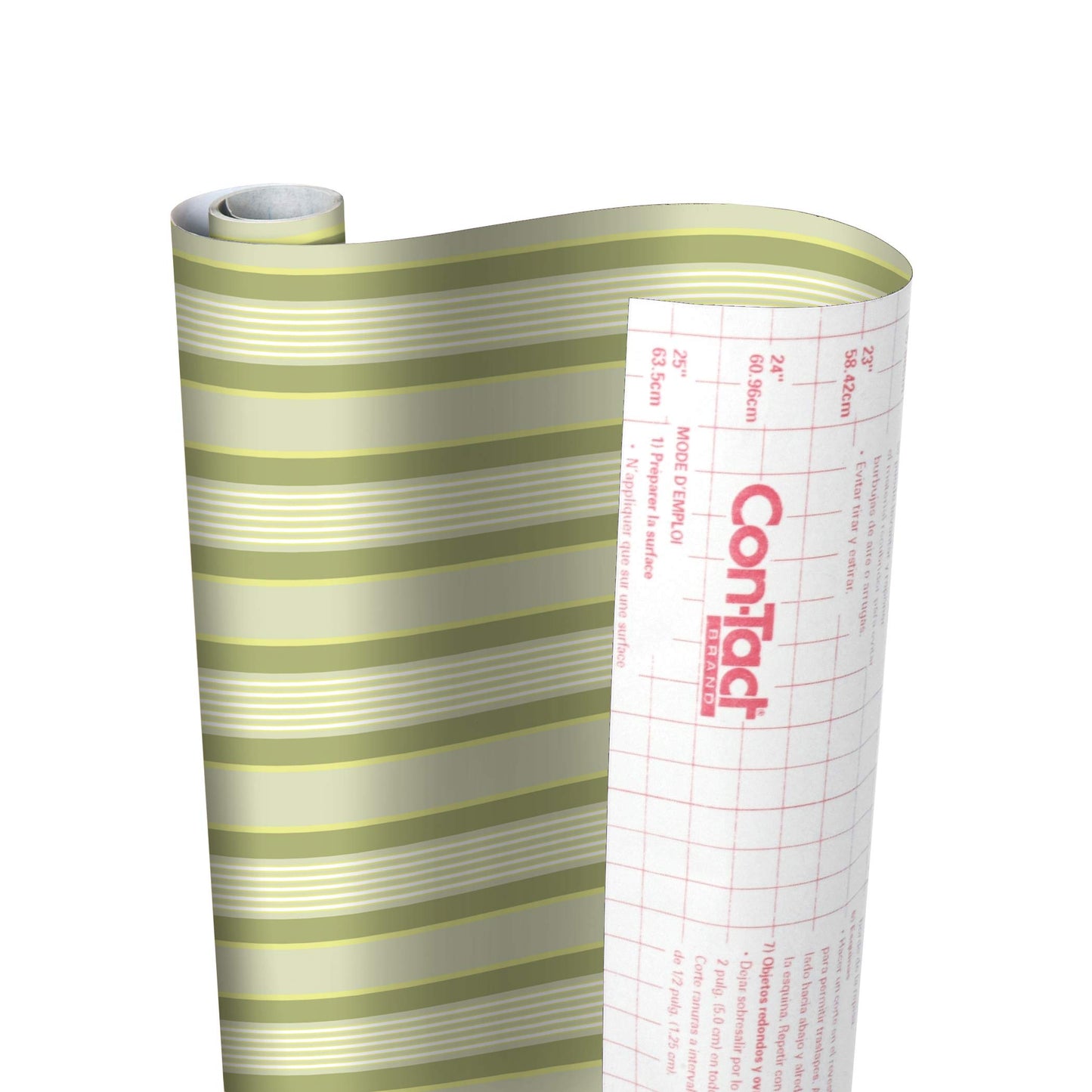 Con-Tact Brand Creative Covering, Self-Adhesive Shelf and Drawer Liner, Multi-Purpose Vinyl Roll, Easy to Use and Apply | Peel & Stick, 18'' x 9', | Canopy Lime