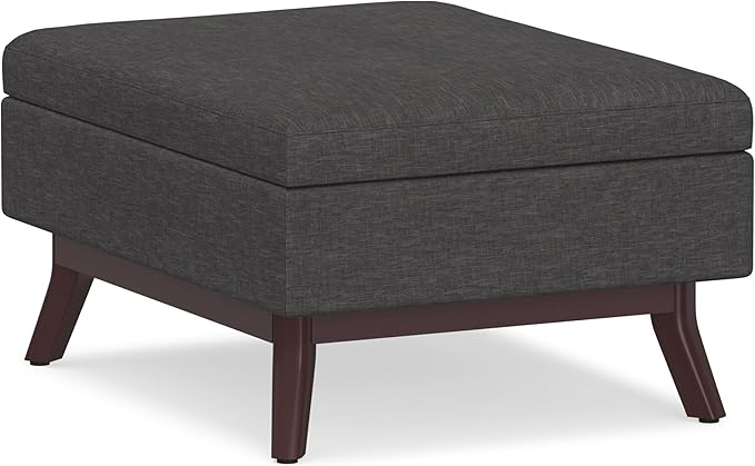 SIMPLIHOME Owen Coffee Table Storage Ottoman