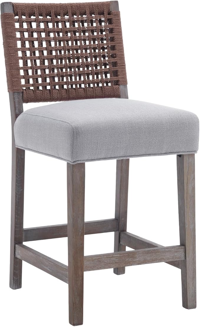 27" Farmhouse Counter Height Bar Stools Set of 4
