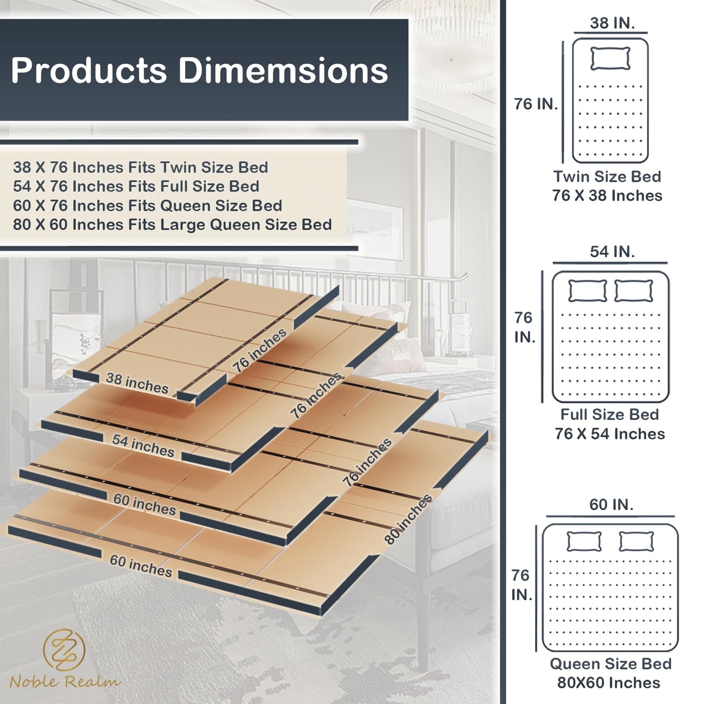 Bunkie Board, 6mm Thin, Queen Size (60 x 76 in) Heavy Duty Bed Panels Foldable Box Spring, Bed Support Slats under Mattress | Modular Portability Design, Easy Setup, Foldable, Low-Profile Design