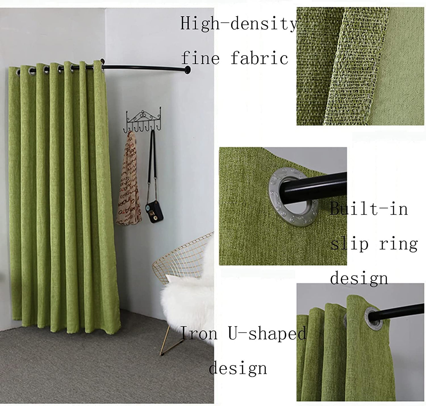 ZTIOMUK Changing Room Boutiques Cloakroom Clothing Store Fitting Room Privacy Screen Partition Dressing Room for Bar Party Beach Pool Checkrooms Fitting Room
