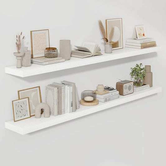 Fun Memories 72 Inch Floating Shelves