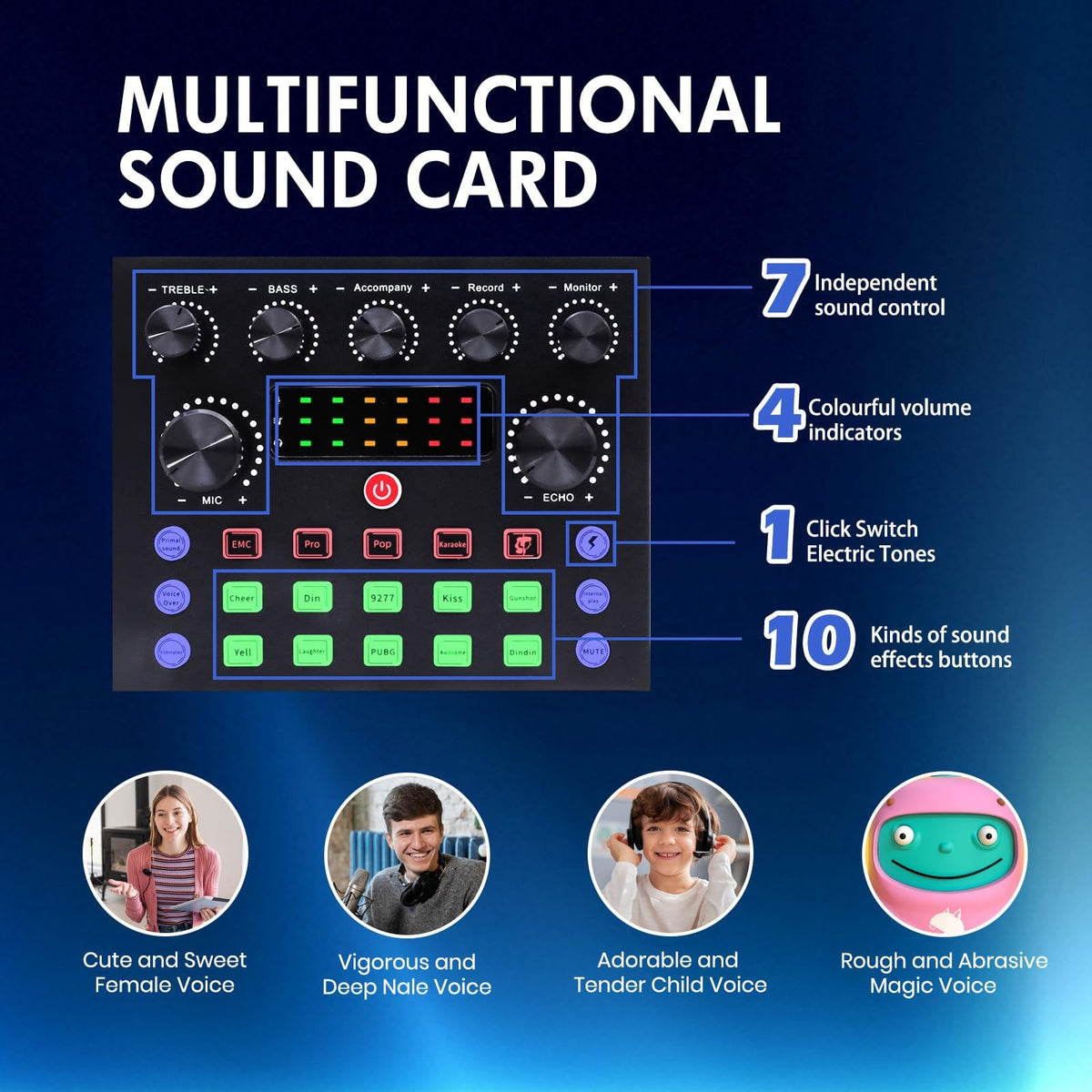 ALSO GO Podcast Equipment Bundle, Podcast Microphone Bundle with BM-800 Microphone & V8s Sound Card, Recording Studio Equipment for Singing, Gaming, Live Streaming and YouTube Tiktok