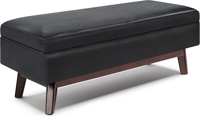 SIMPLIHOME Owen Rectangular Storage Ottoman