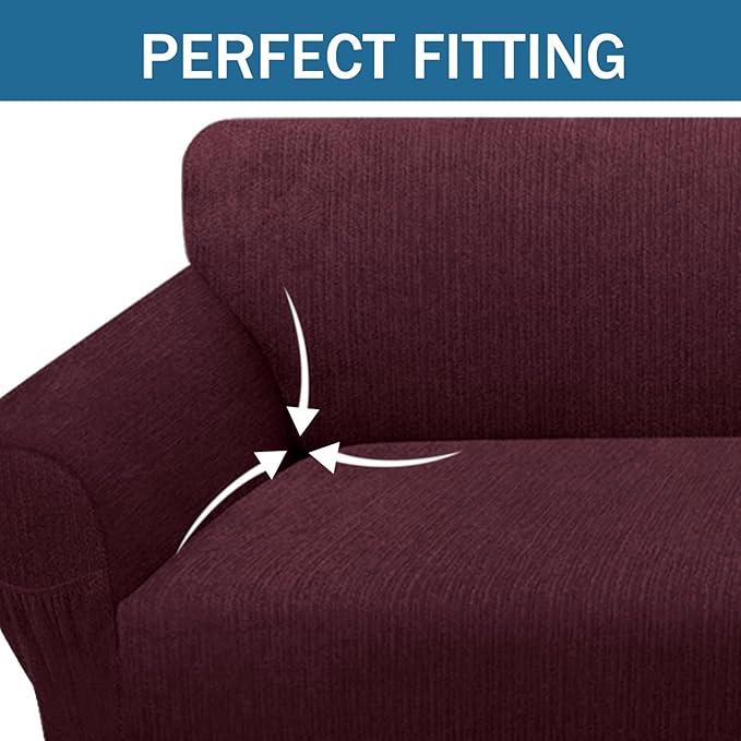 Loveseat Slipcover with 2 Pillow Cover